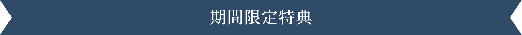 期間限定特典